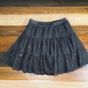Love Bird Black Starry Skirt